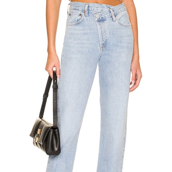 Agolde Criss Cross Straight - Size 25 - Picture 1 of 5